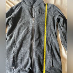 Charcoal grey Columbia zip up